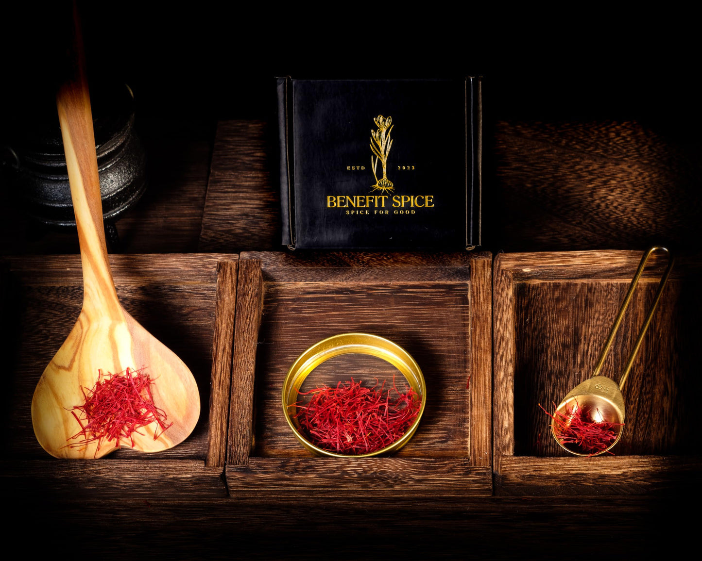 Saffron from Afghanistan - Negin Saffron - 1 Gram Tin