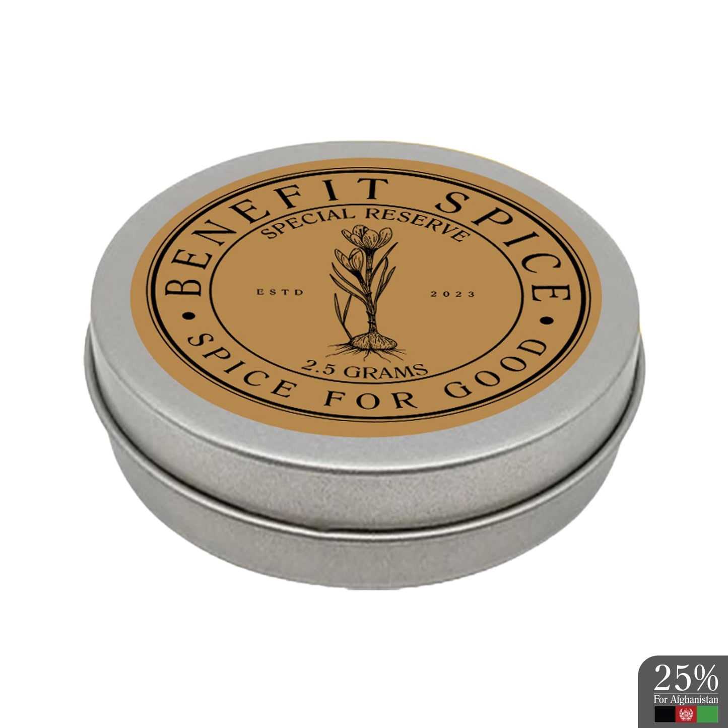 Saffron from Afghanistan - Special Reserve Saffron - 2.5 Gram Tin